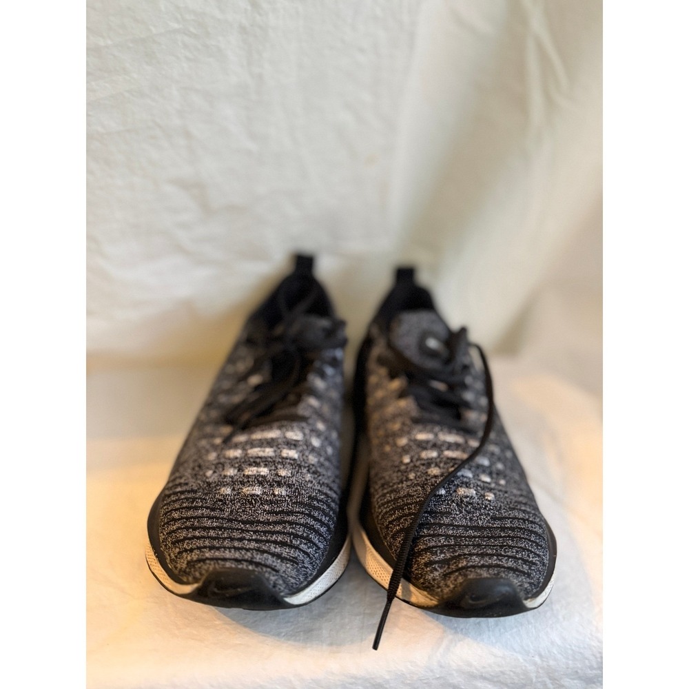 Nike ZoomX Invincible Run Flyknit 3 Black White Running Shoes Mens 8.5